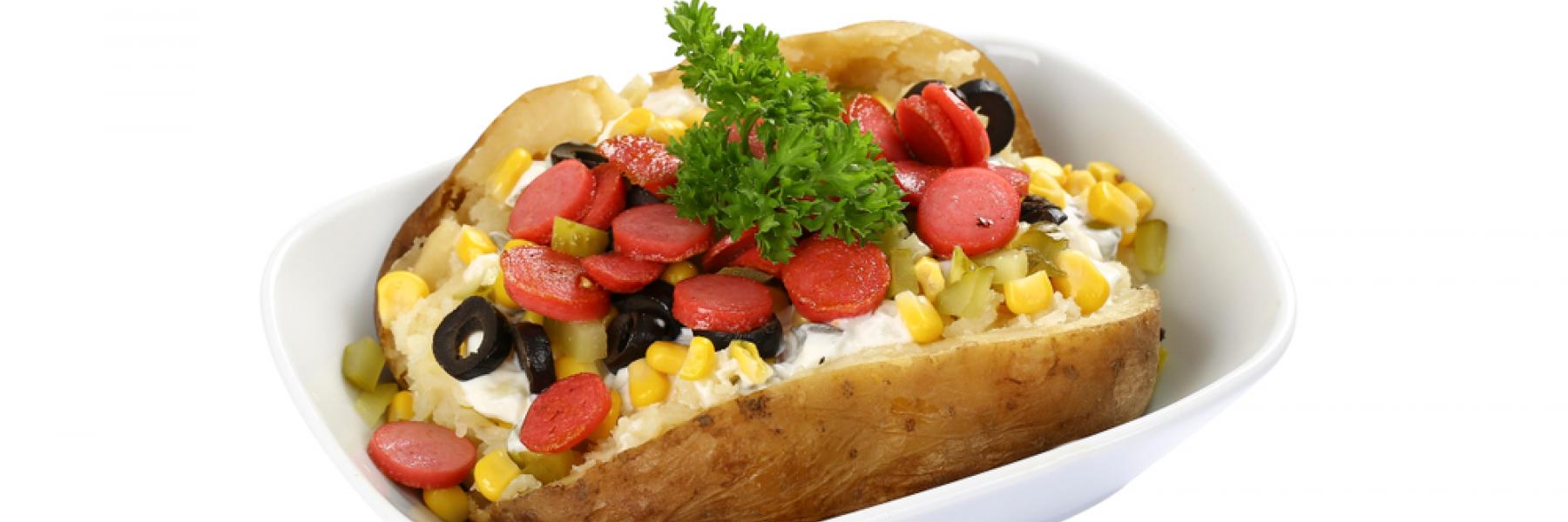  البطاطس المحشية