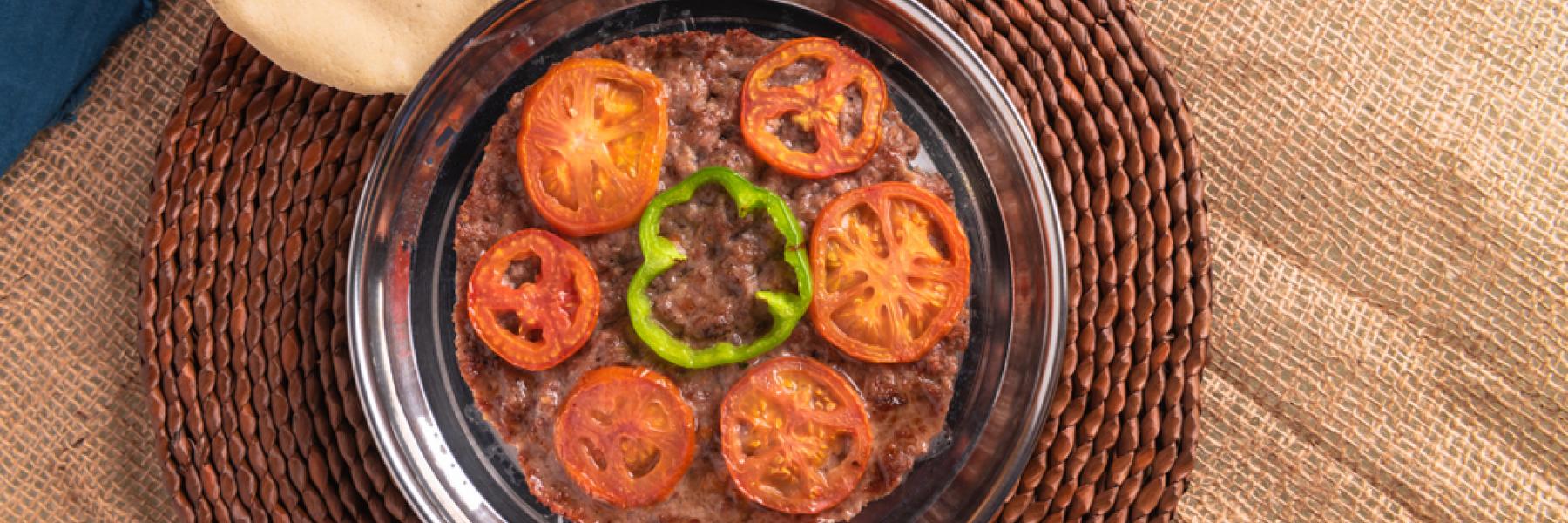 صينية كفتة بالخضار