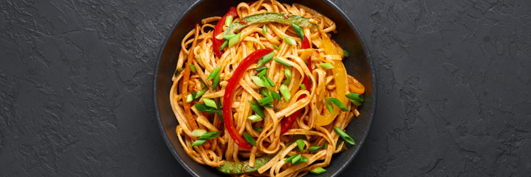 نودلز بالخضار