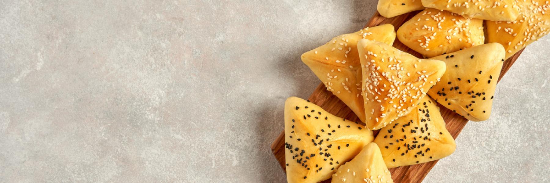 فطائر بالجبن السائل