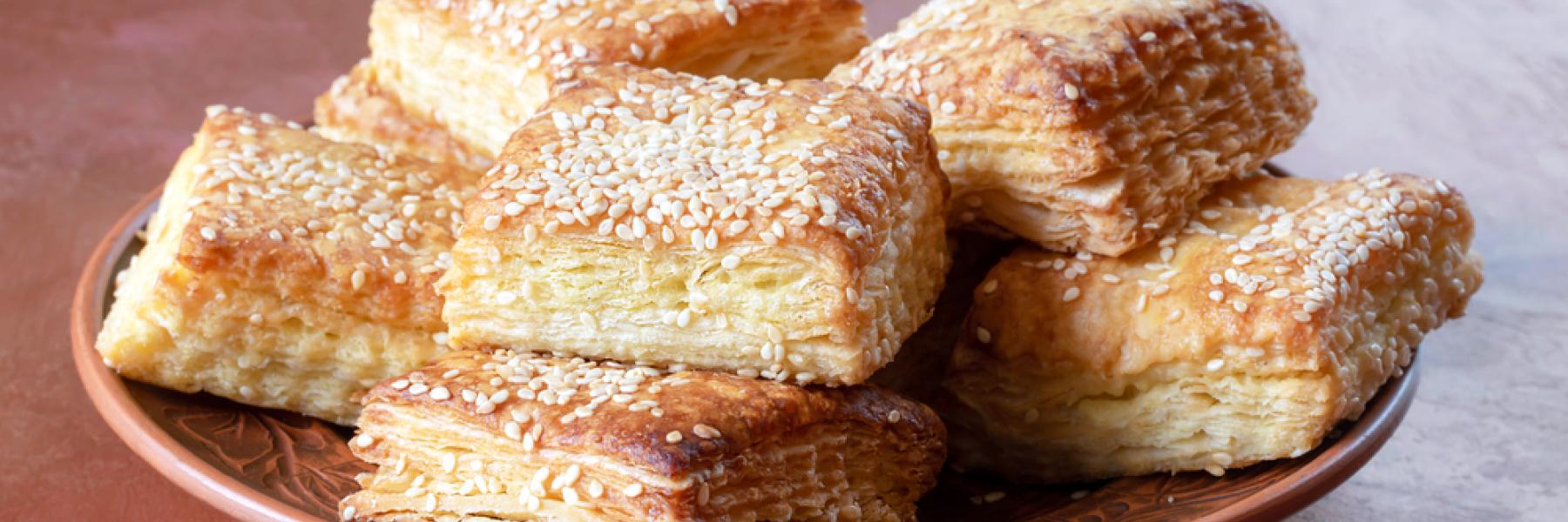 فطيرة السمسم