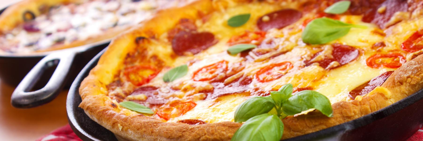 بيتزا المقلاة