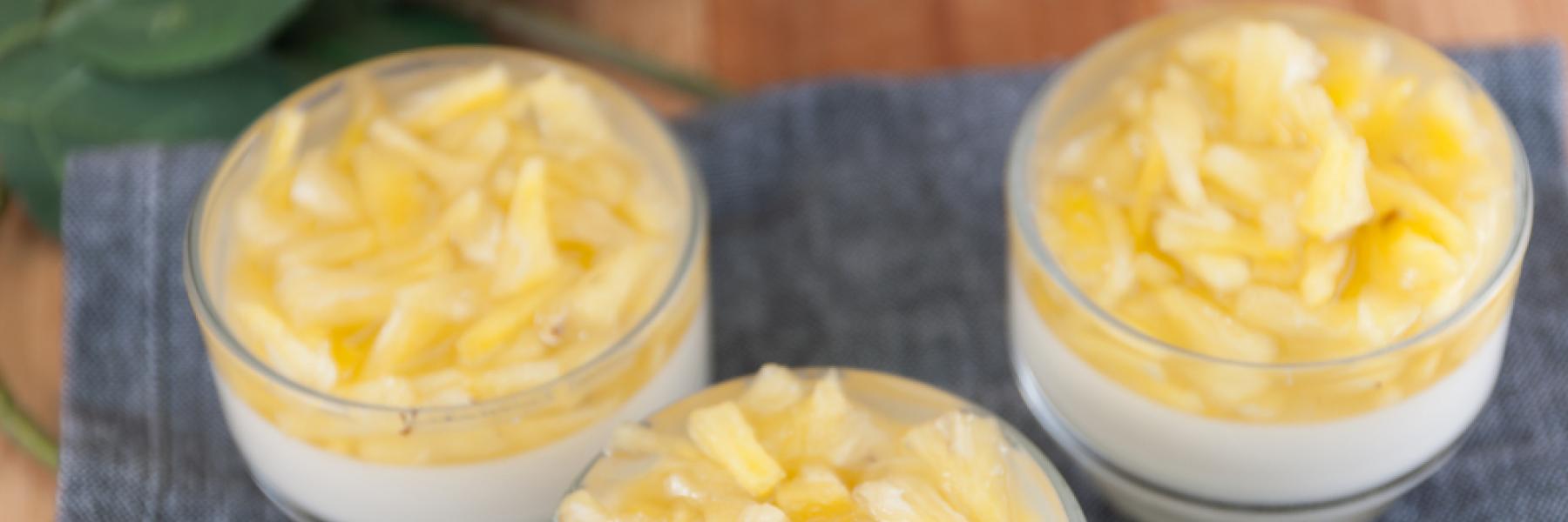 حلى طبقات الاناناس والبسكويت