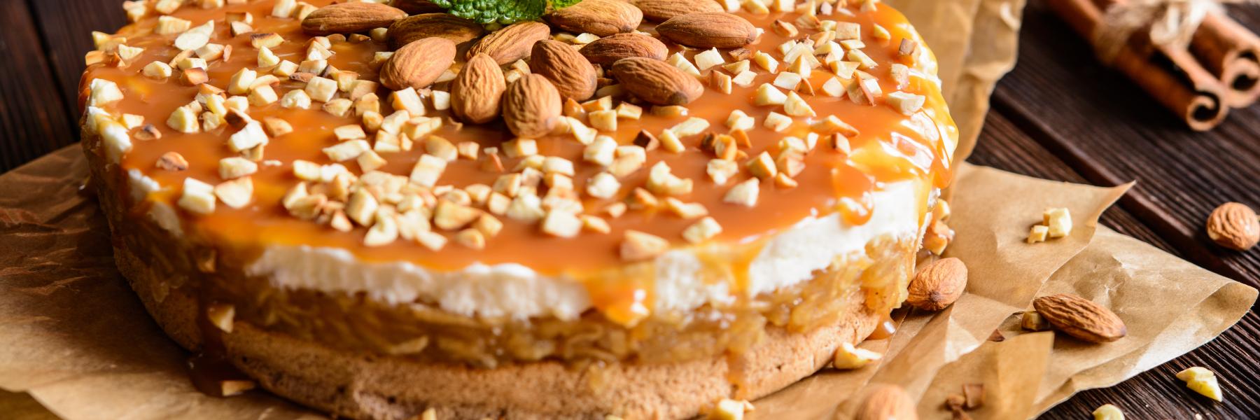  كيكة التوفي بالحليب المحمص