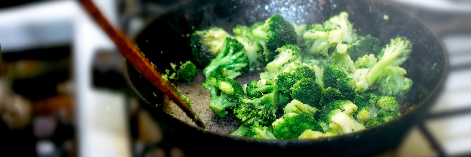 بروكلي مقلي