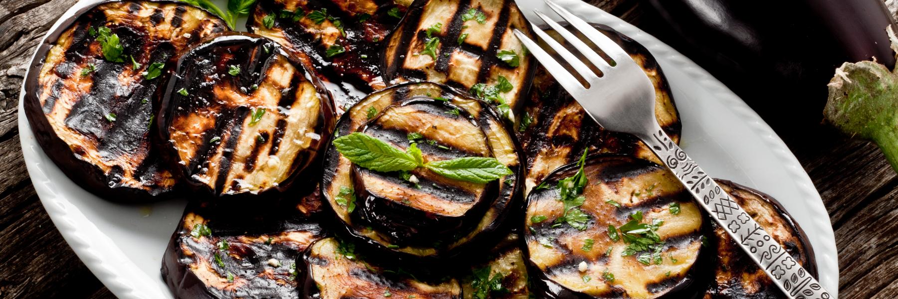 الباذنجان المشوي