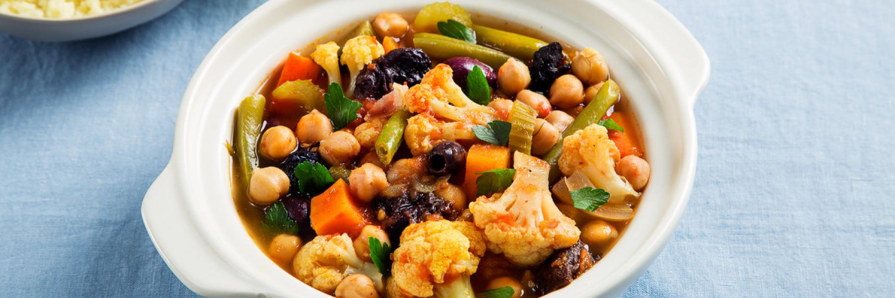 طاجن الزهرة والجزر