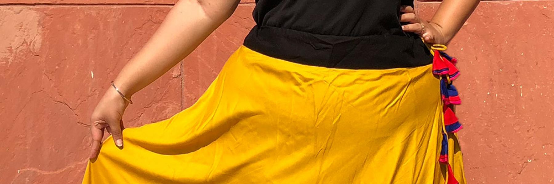 أجمل تنسيقات التنانير بشكل محتشم يناسب المحجبات