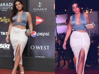 الممثلة المصرية الصاعدة جورجينا طواف لم توفق بإطلالتها والتي وصفت بـ الجريئة وغير المناسبة