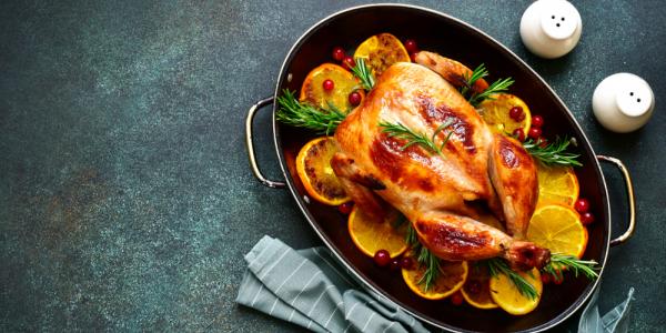 الدجاج بالفرن