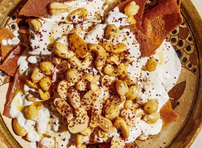 فتة الحمص الفلسطينية