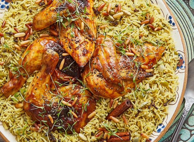 المندي المدخن