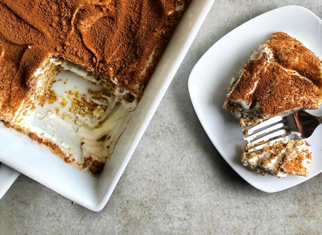 كيكة النسكافيه الباردة