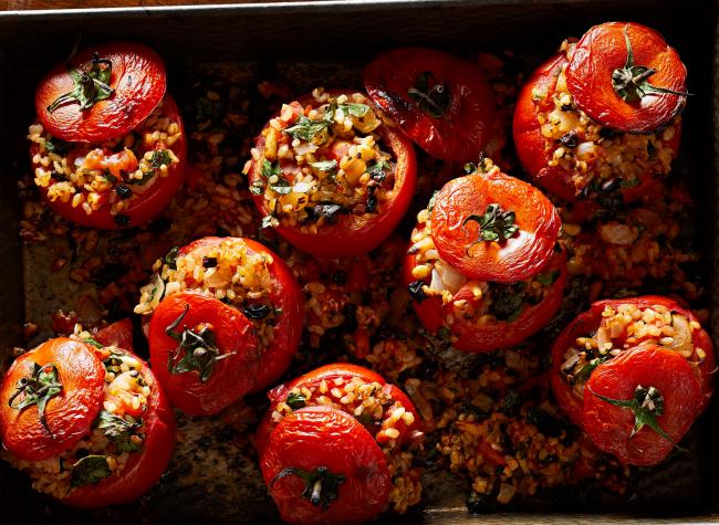 محشي البندورة