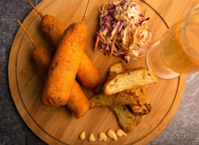 "كورن دوج" للنباتيين