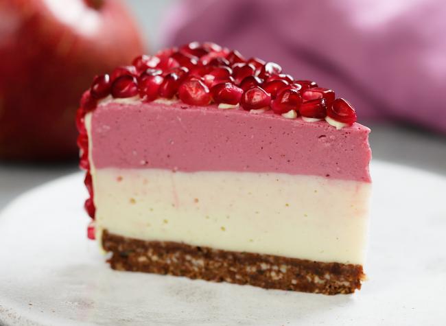 تشيز كيك الرمان