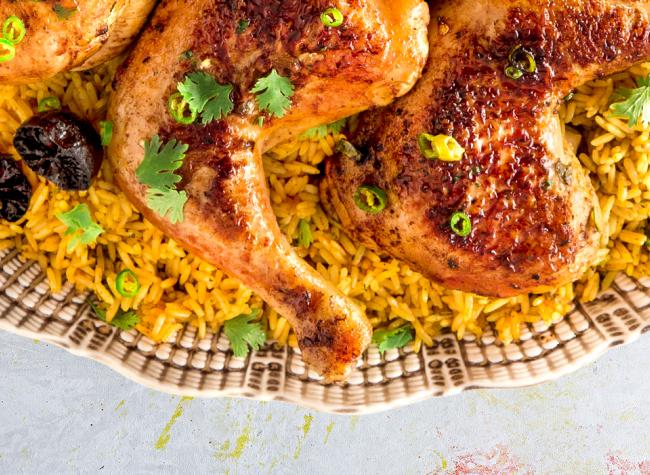 مجبوس كويتي بالدجاج