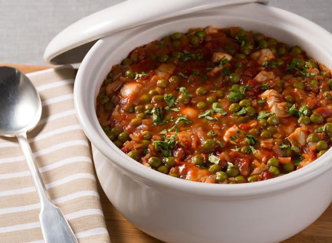 يخنة البازيلاء