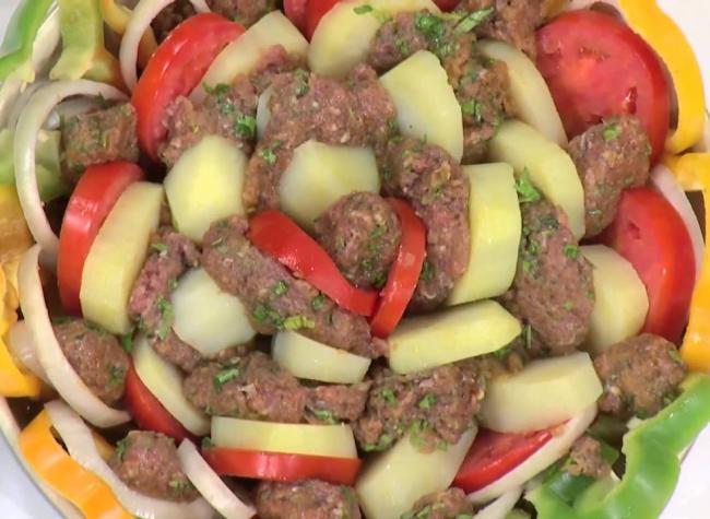 طريقة إعداد صينية الكفتة