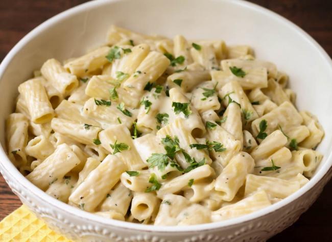 صلصة الباستا البيضاء