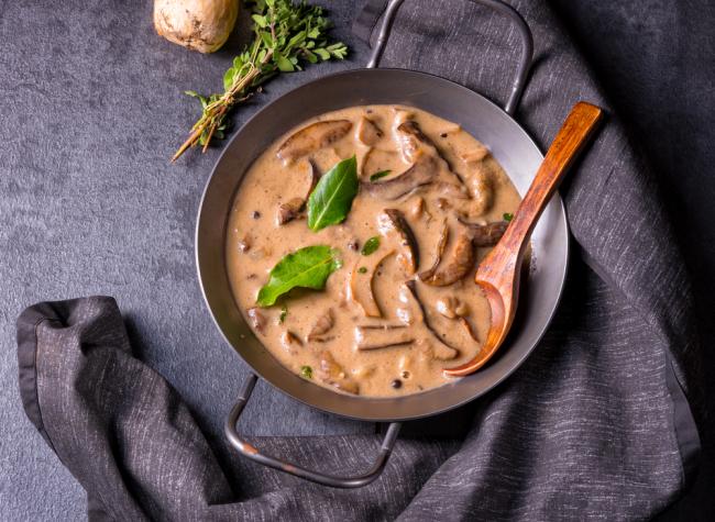  ستيك بكريمة الفطر