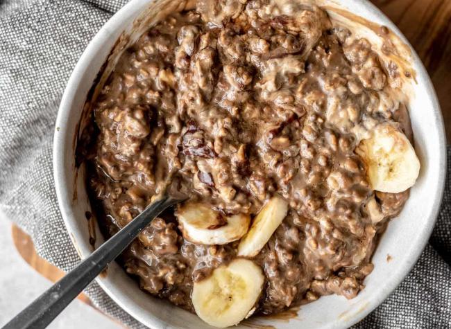 الشوفان بالموكا 