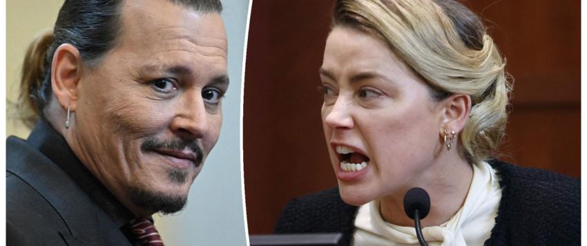 جوني ديب وآمبر هيرد