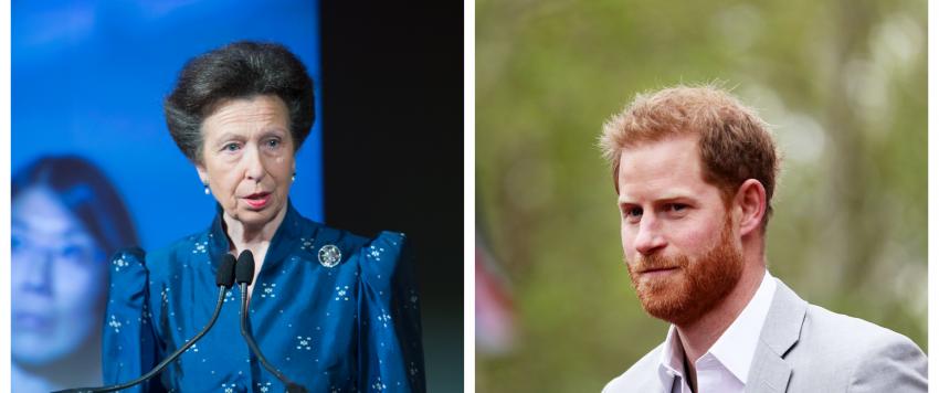 الأميرة آن وهاري