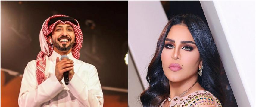 أحلام الشامسي وفهد الكبيسي