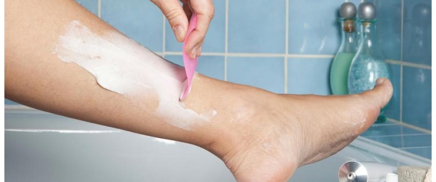 أضرار كريمات إزالة الشعر