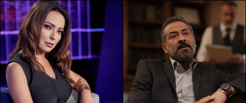 أمل عرفة وعبدالمنعم عمايري بجلسة تصوير لطيفة.. والجمهور: فخامة