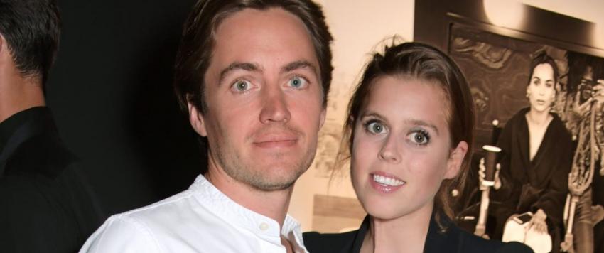 الأميرة بياتريس وزوجها