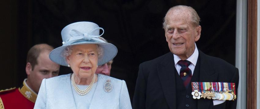الملكة إليزابيث والأمير فيليب