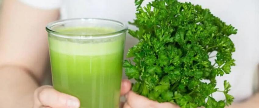 عصير البقدونس