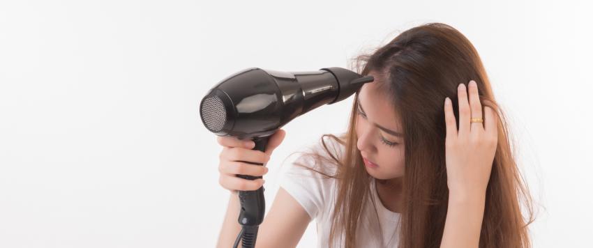 تجفيف الشعر