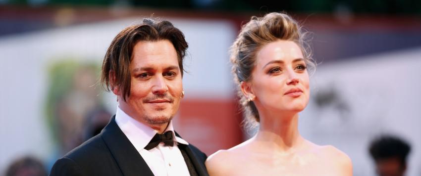 جوني ديب وآمبر هيرد