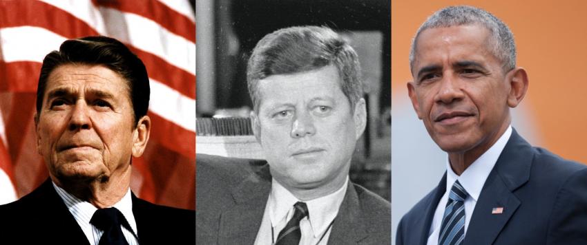 شاهد ما ارتداه المشاهير عند مقابلة رؤساء أمريكا على مر السنين