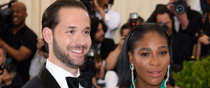 سيرينا ويليامز وزوجها