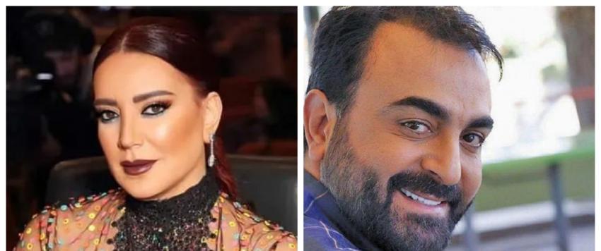 علاء قاسم وشكران مرتجى