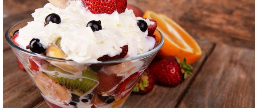 فواكه بالايس كريم