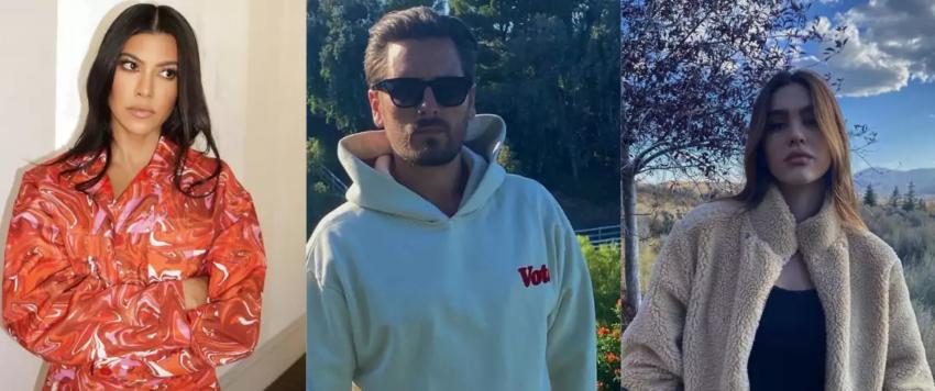 كورتني كارداشيان وسكوت ديسك