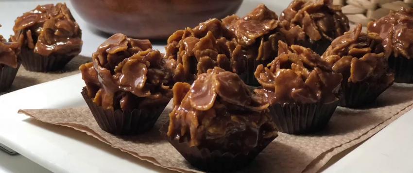 طريقة عمل كرات الكورن فلكيس بالمارس