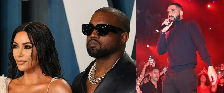 دريك يؤجج شائعات وجود علاقة غرامية مع كيم كارداشيان بعد إصدار كليبه الأخير