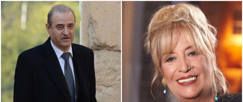 منى واصف وبسام كوسا