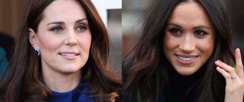 ميغان ماركل وكيت ميدلتون