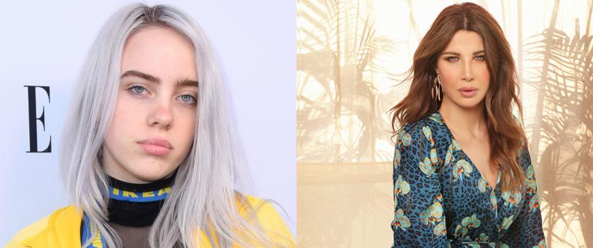 نانسي عجرم وبيلي ايليش