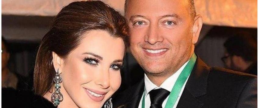 نانسي عجرم وزوجها فادي الهاشم