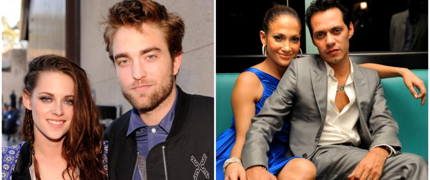 مشاهير هوليوود ظهروا كثنائي رومانسي في الأفلام بعد انفصالهم في الواقع