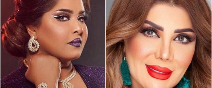 هيا الشعيبي وإلهام الفضالة