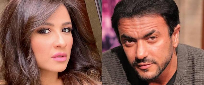 ياسمين عبد العزيز وأحمد العوضي